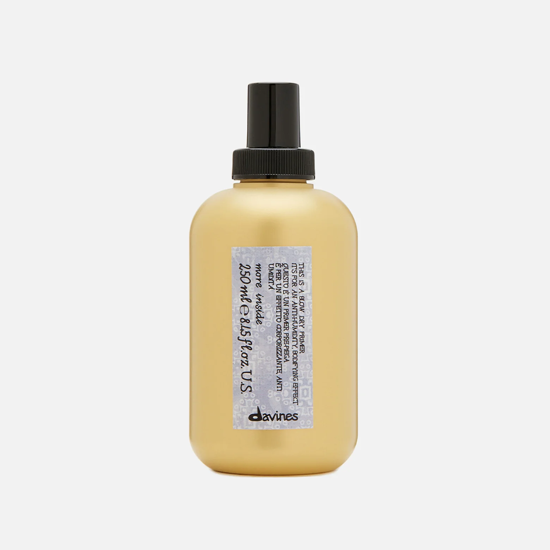 DAVINES More Inside Blow Dry Primer, защитный спрей-праймер для волос, 250 мл