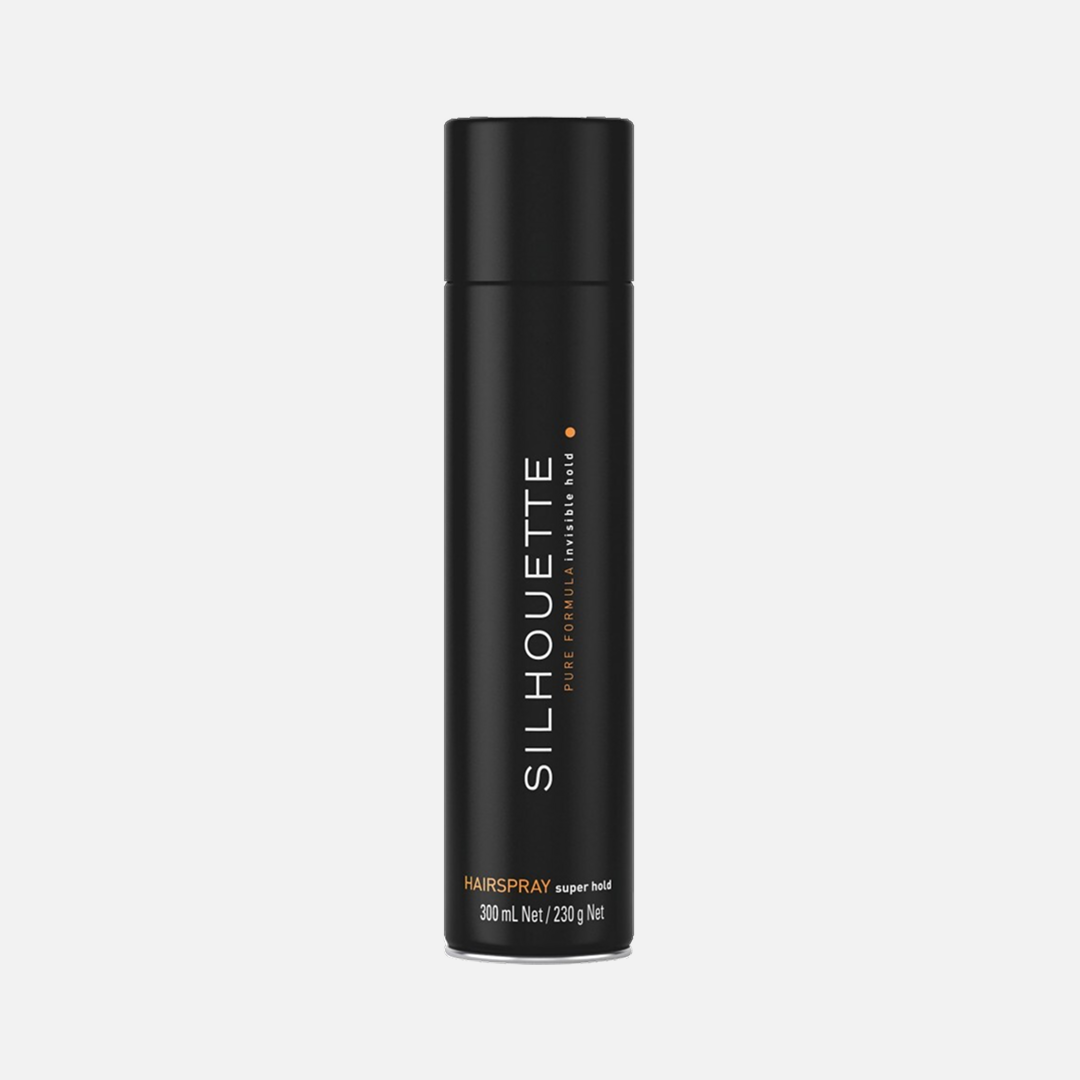 SILHOUETTE SUPER HOLD HAIRSPRAY, аэрозольный лак для волос ультрасильной фиксации, 300 мл
