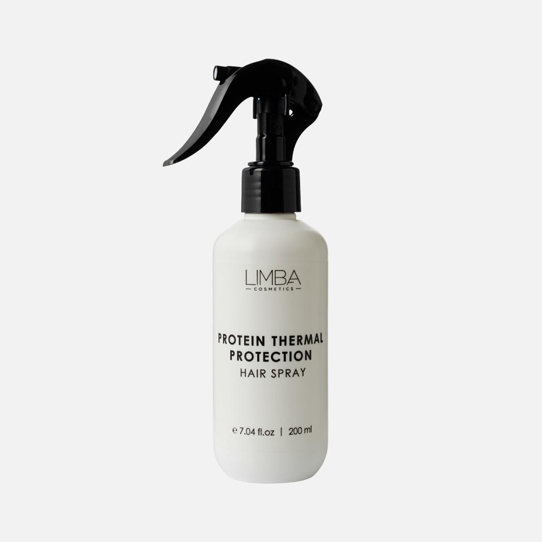 LIMBA COSMETICS PROTEIN THERMAL PROTECTION HAIR SPRAY, протеиновый спрей-термозащита, 200 мл