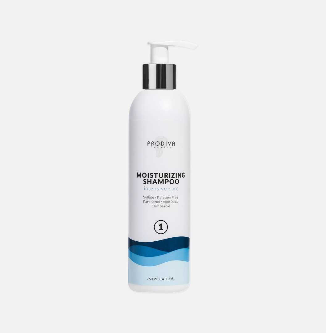 PRODIVA MOISTURIZING SHAMPOO, шампунь глубокого увлажнения, 250 мл