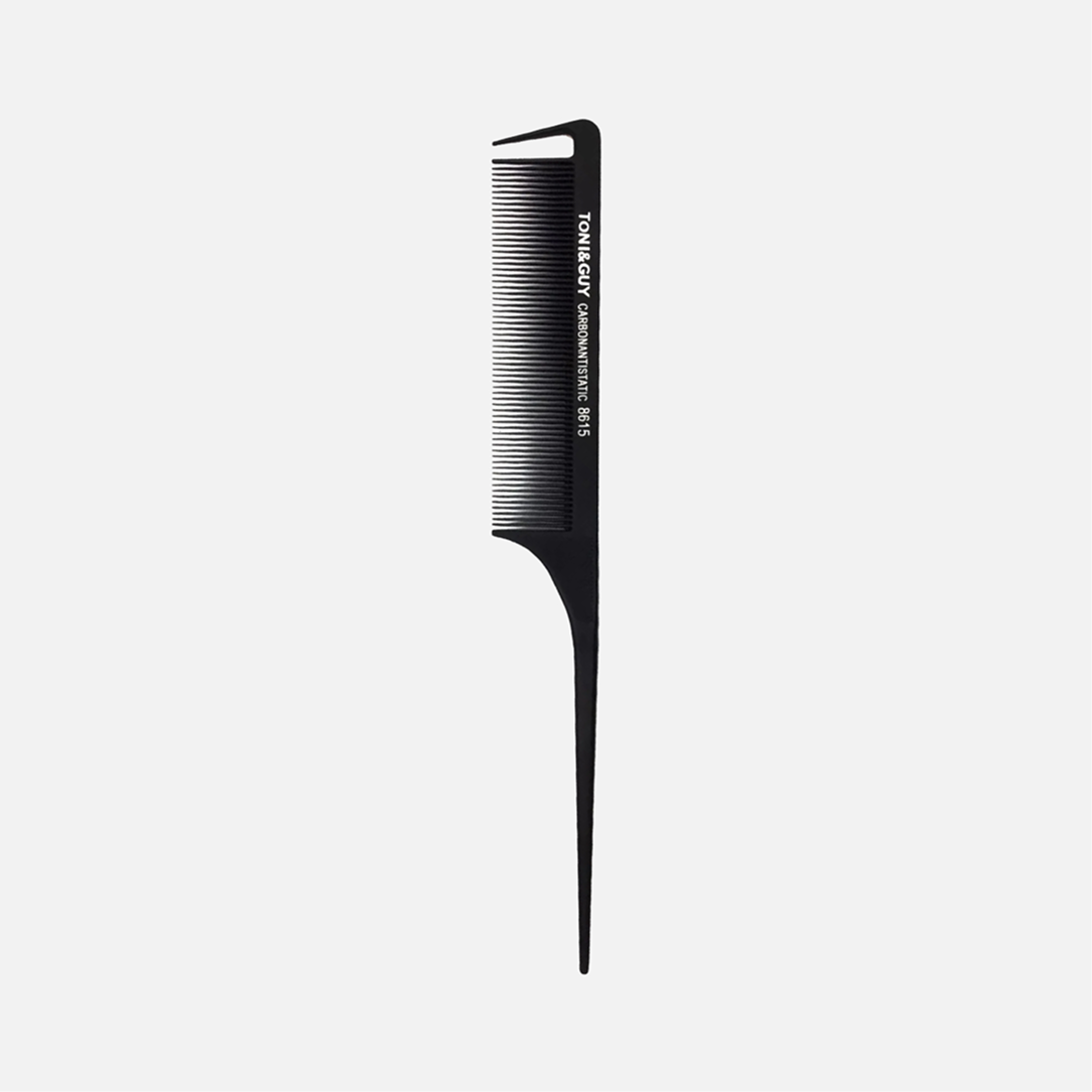 Расческа Toni&Guy карбоновая с хвостиком, 8615