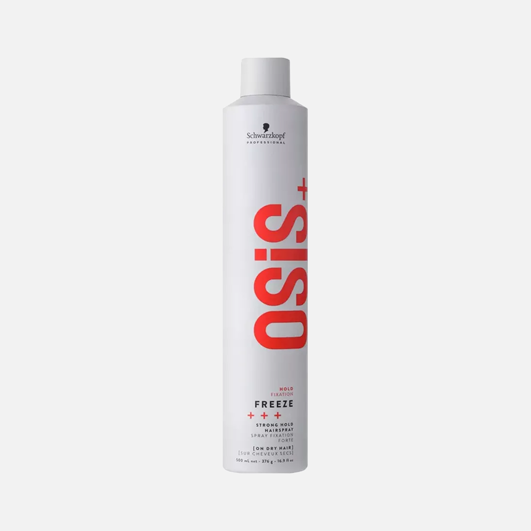 SCHWARZKOPF PROFESSIONAL OSiS+ FREEZE 2, аэрозольный лак для волос сильной  фиксации, 500 мл