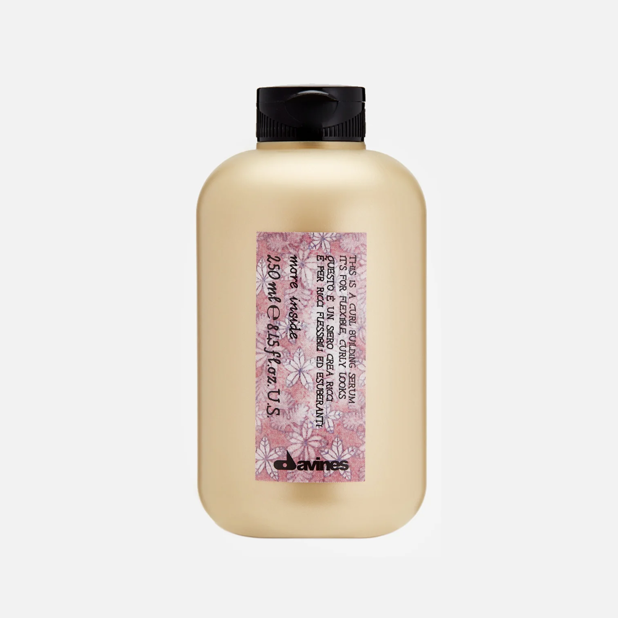 DAVINES MI CURL BUILDING SERUM, сыворотка для создания локонов, упругих эластичных завитков, 250 мл