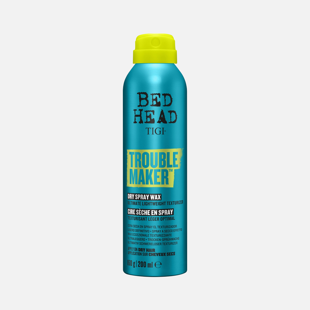 TIGI BED HEAD TROUBLE MAKER, спрей-воск для блеска и текстурирования, 200 мл