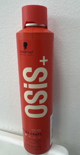 SCHWARZKOPF PROFESSIONAL Osis+ Texture Craft, сухой спрей для небрежной текстуры и объема 300 мл, уценка (крышка разбита)