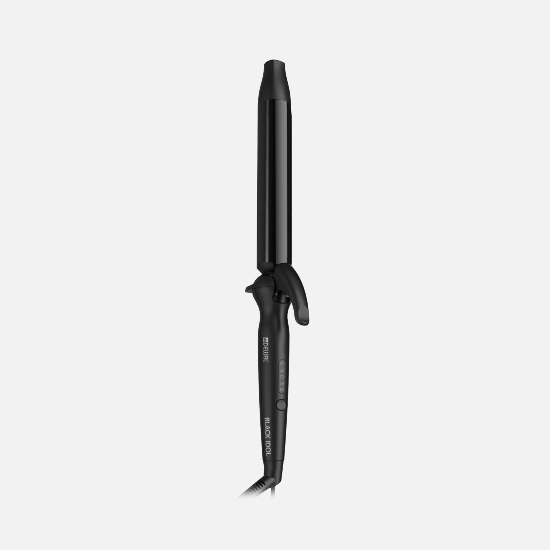 DEWAL EXCEPTION 03-1619T BLACK, плойка с терморегулятором, 19 мм