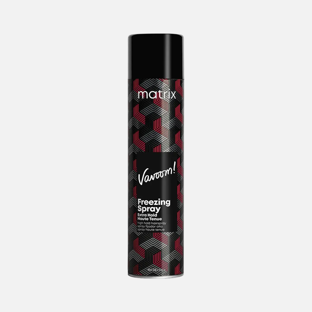 MATRIX VAVOOM FREEZING SPRAY,  лак-спрей сверхсильной фиксации для объёма и формы, 500 мл