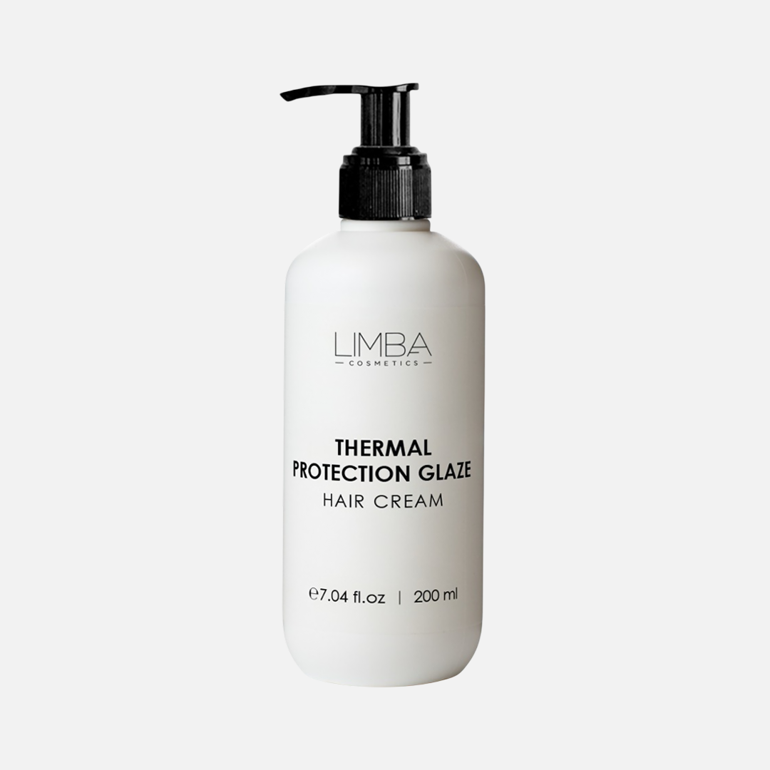 LIMBA COSMETICS THERMAL PROTECTION GLAZE HAIR CREAM, крем-термозащита для волос, 200 мл