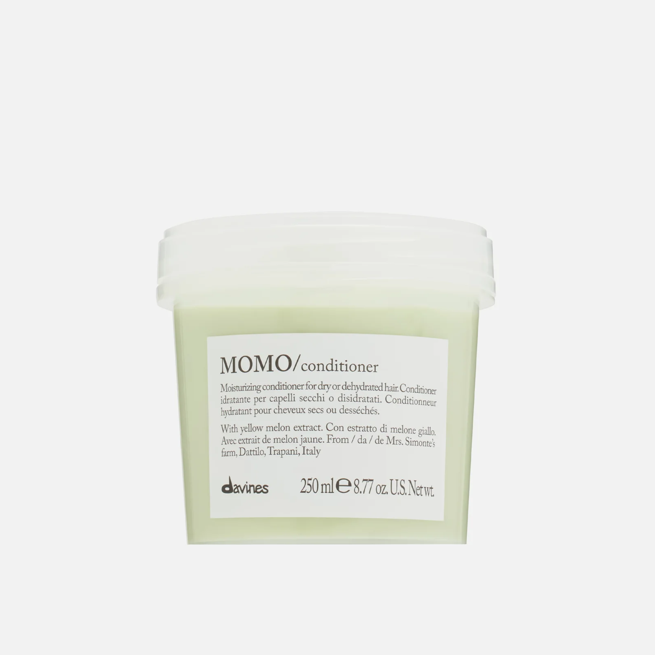 DAVINES MOMO, увлажняющий кондиционер для сухих волос с дыней, 250 мл