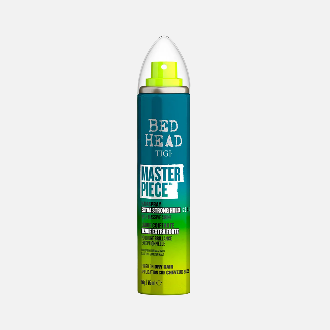 TIGI BED HEAD MASTERPIECE, аэрозольный лак для блеска и фиксации волос, 75 мл