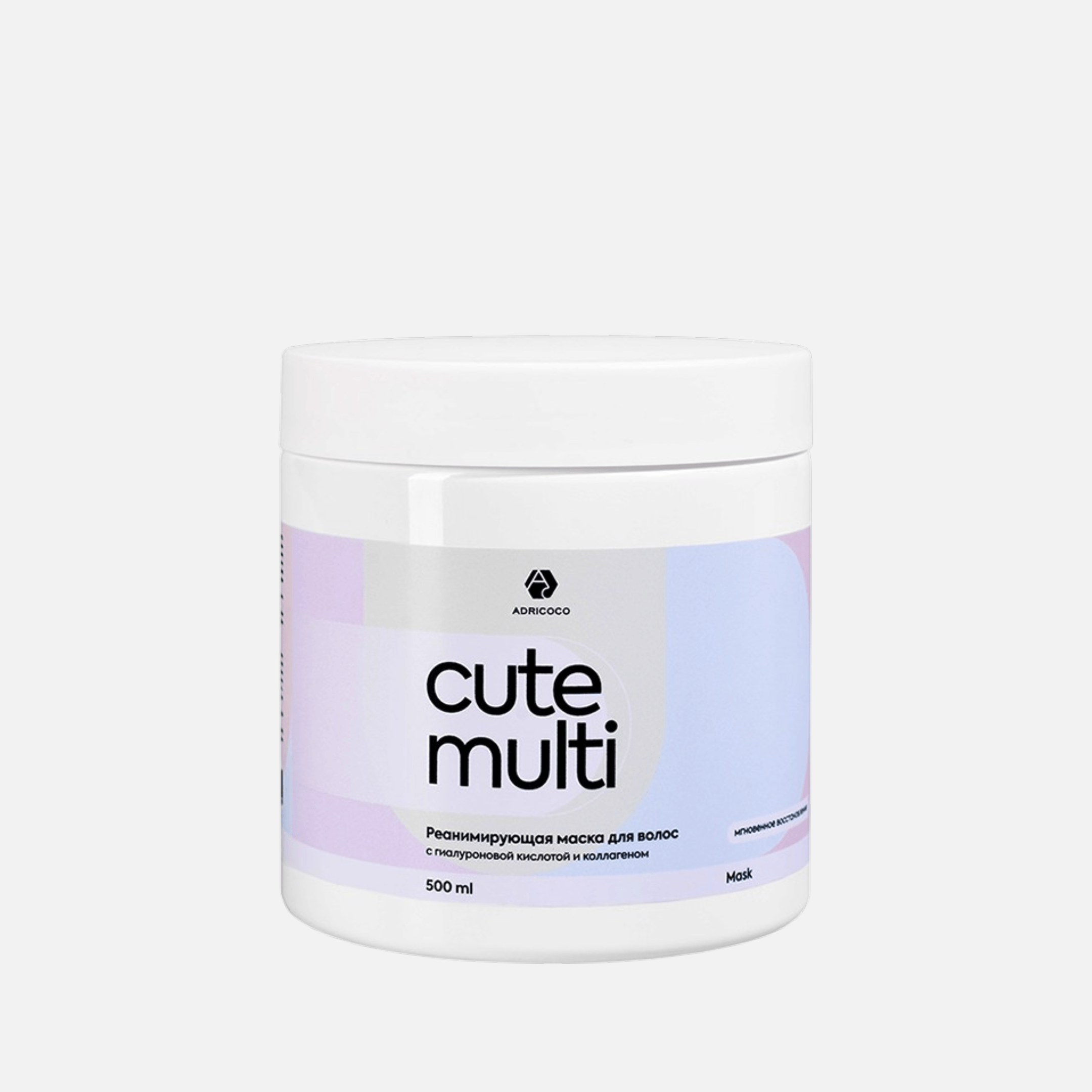ADRICOCO CUTE MULTI, реанимирующая маска, 500 мл