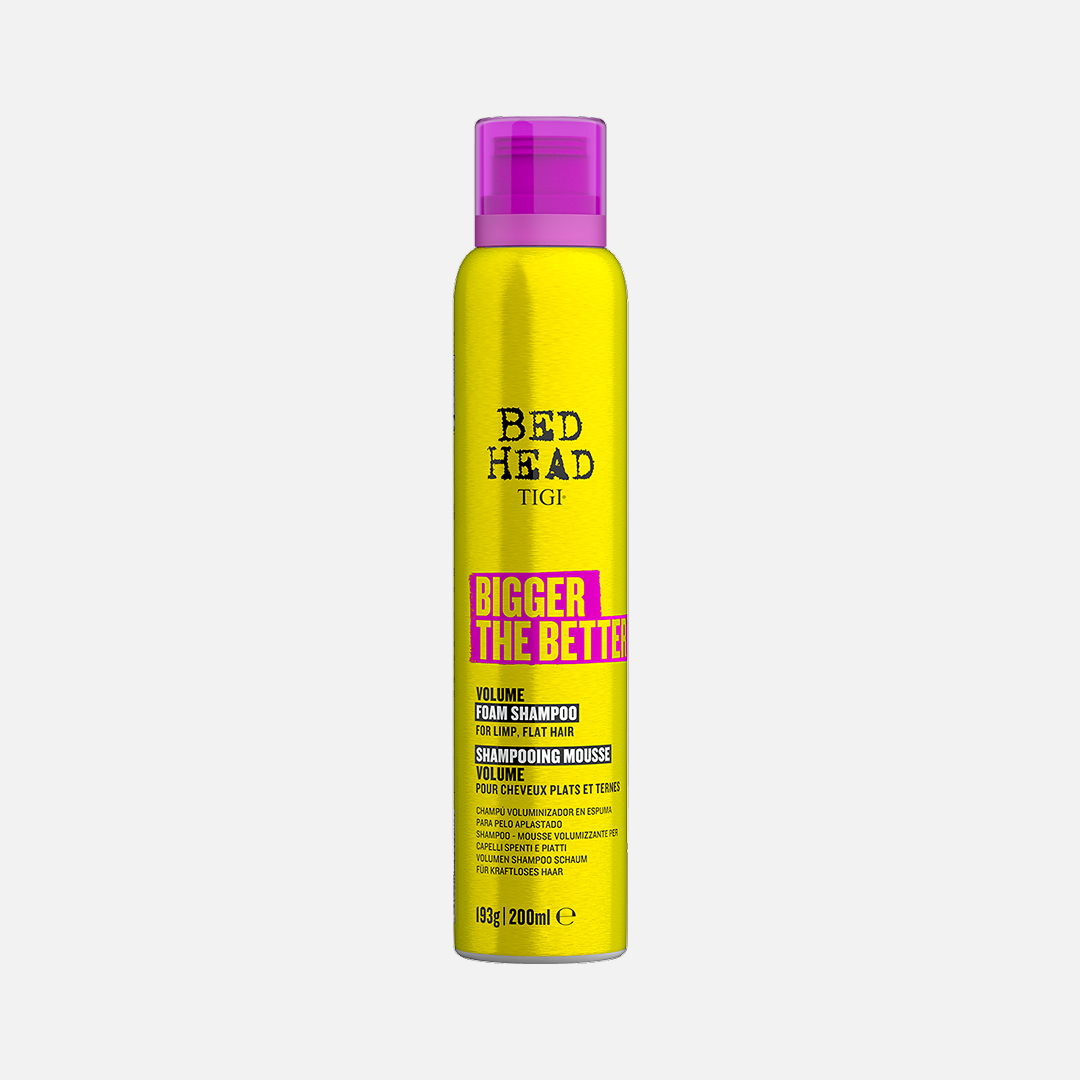 TIGI BED HEAD BIGGER THE BETTER, шампунь-пенка для придания объема, 200 мл