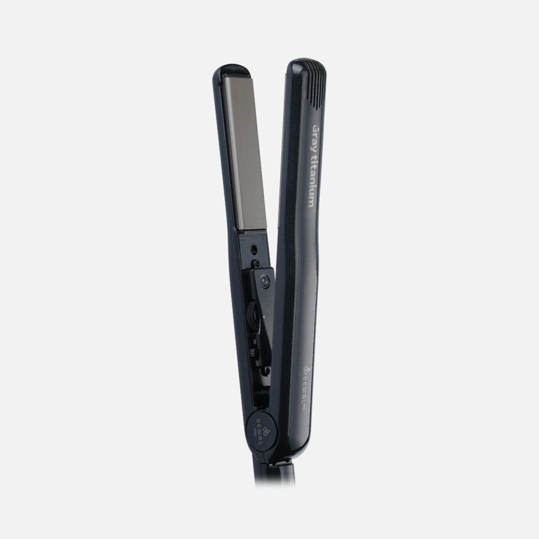 DEWAL GRAY TITANIUM 03-66, щипцы для выпрямления волос