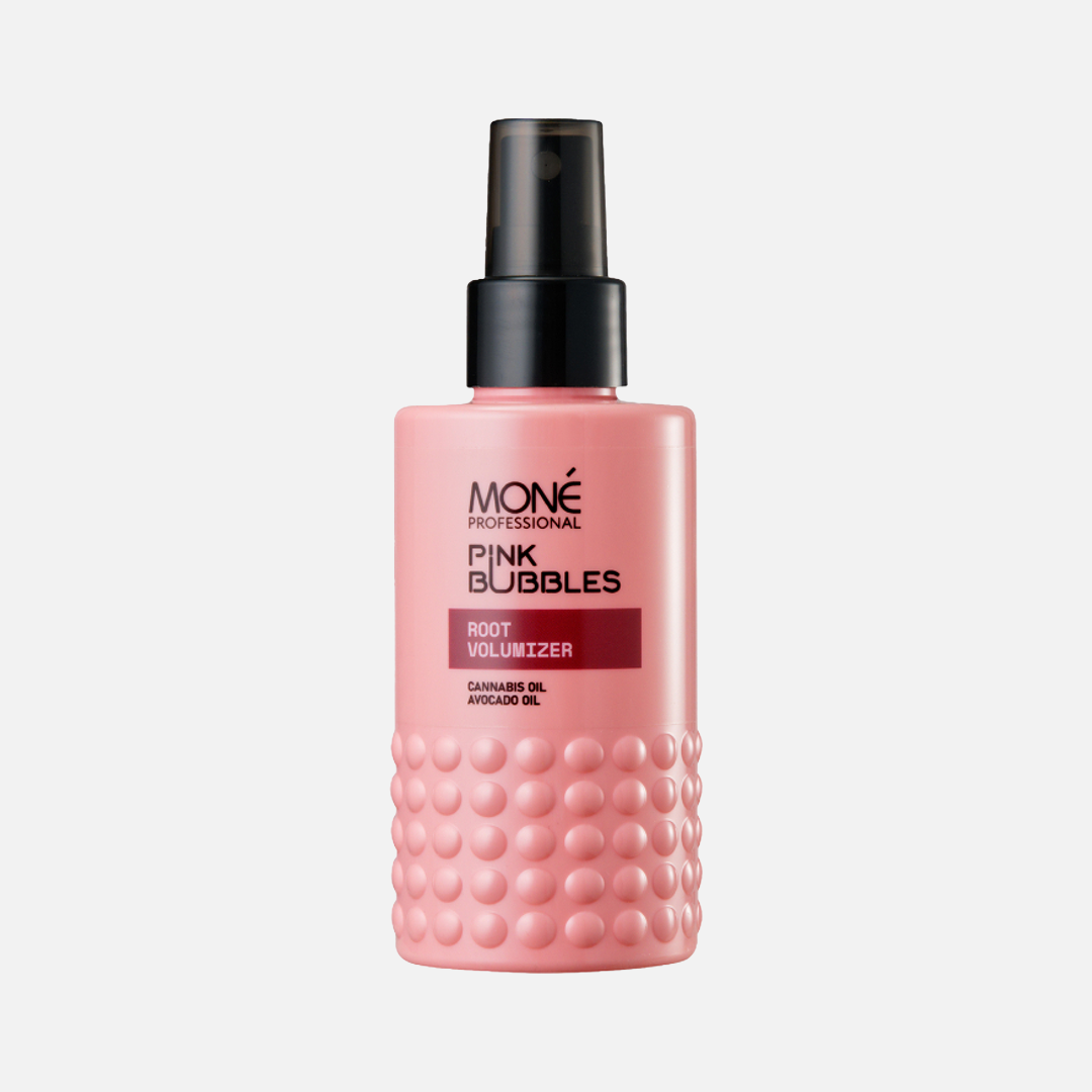 MONE PROFESSIONAL  PINK BUBBLES ROOT VOLUMIZER, cпрей для прикорневого объема, 150 мл