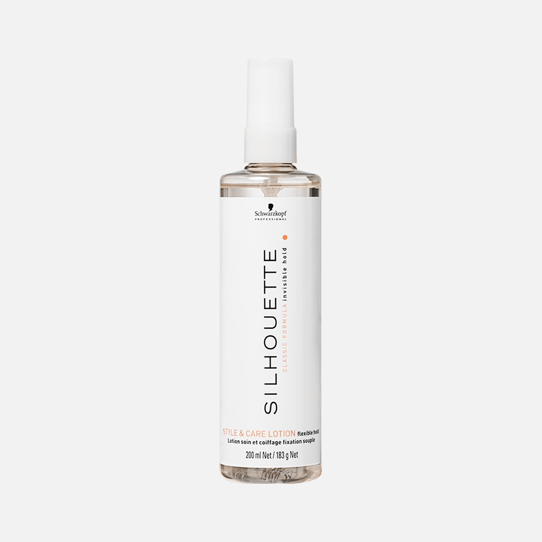 SILHOUETTE FLEXIBLE hold styling & care lotion, жидкий лак мягкой фиксации, 200 мл