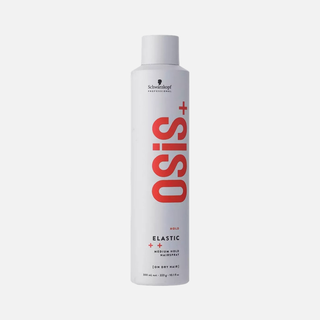 OSiS+ ELASTIC 1, аэрозольный лак для волос слабой фиксации с блеском, 300 мл