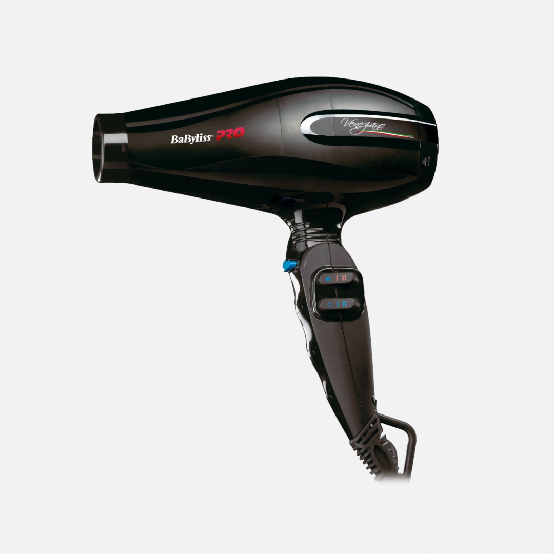 BABYLISS PRO VENEZIANO BAB6600RE, профессиональный фен для волос без ионизации, 2000 Вт