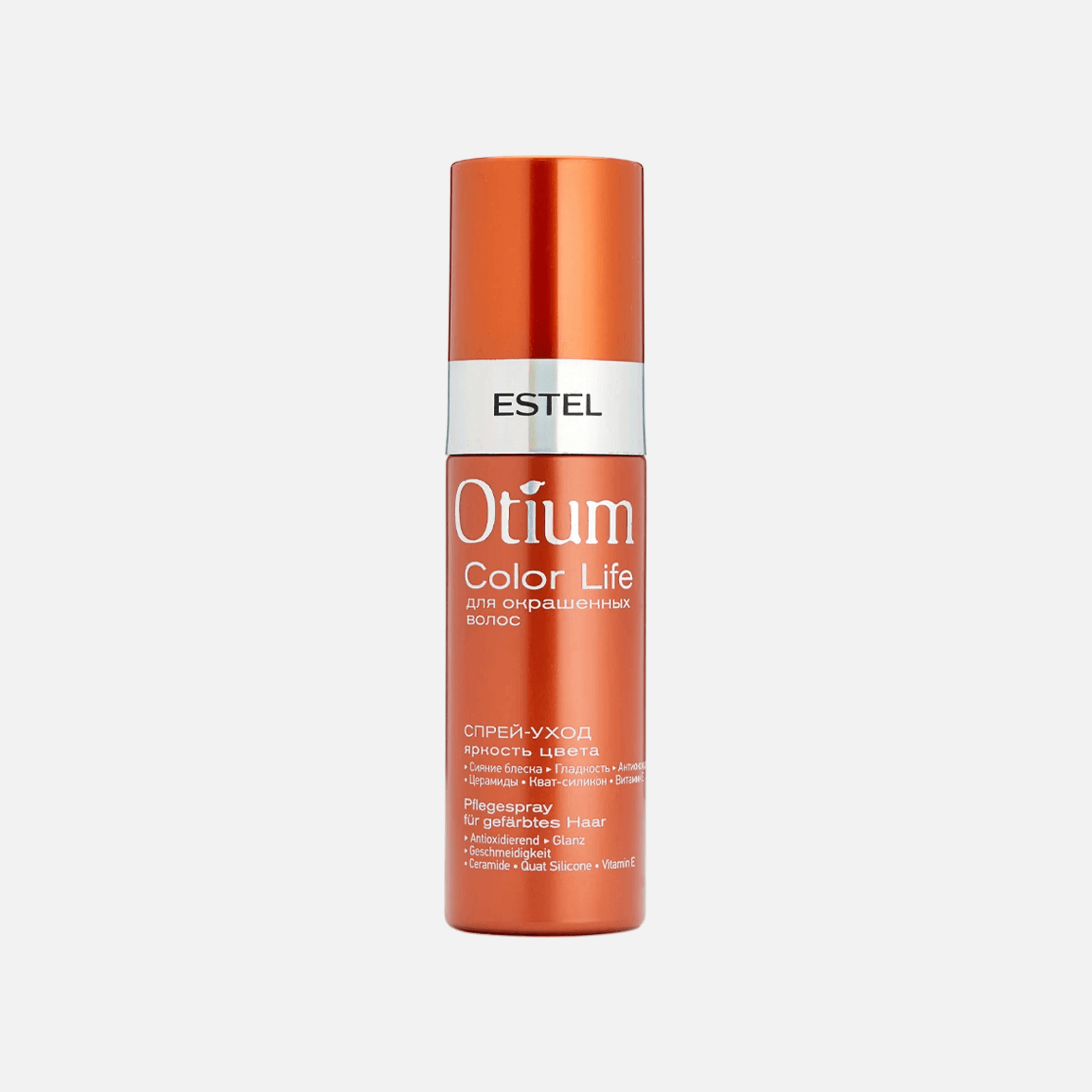 ESTEL OTIUM COLOR LIFE, Спрей-термозащита для волос Яркость цвета , 200 мл