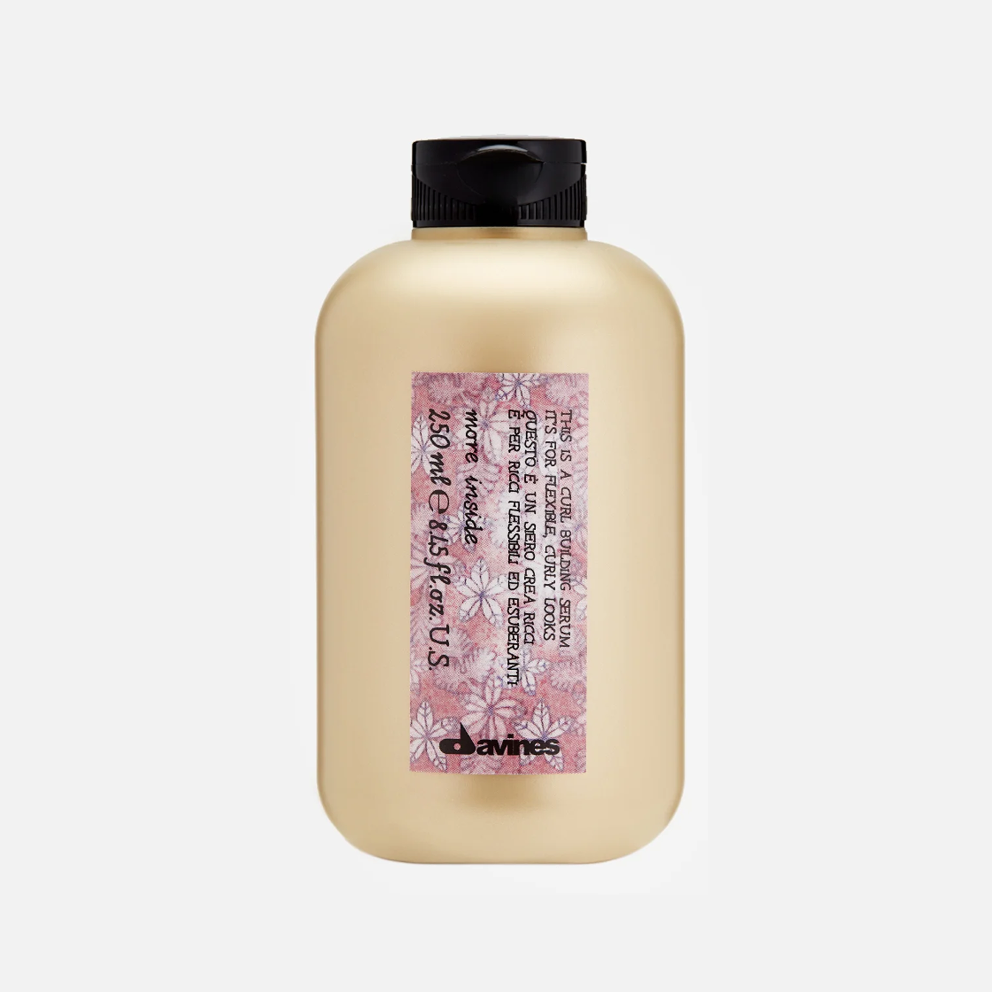 DAVINES MI CURL BUILDING SERUM, сыворотка для создания локонов, упругих эластичных завитков, 250 мл