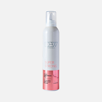DEW PROFESSIONAL SUPER STRONG, мусс для волос сверхсильной фиксации, 350 мл