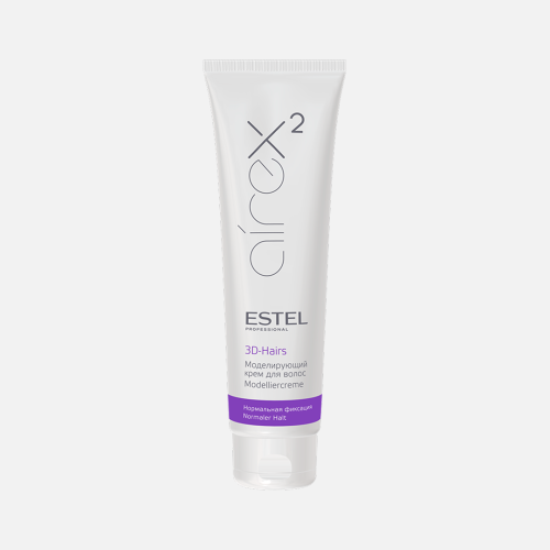 ESTEL PROFESSIONAL AIREX CUREX 3D-HAIRS, моделирующий крем нормальная фиксация, 150 мл