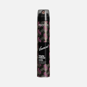 MATRIX VAVOOM TRIPLE FREEZE, лак-спрей для волос сильной фиксации, 300 мл