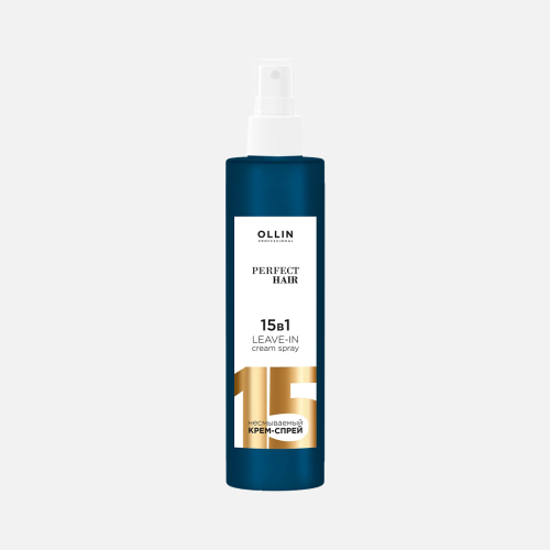 OLLIN PERFECT HAIR  «15 в 1», несмываемый крем-спрей для ухода и подготовки, 250 мл