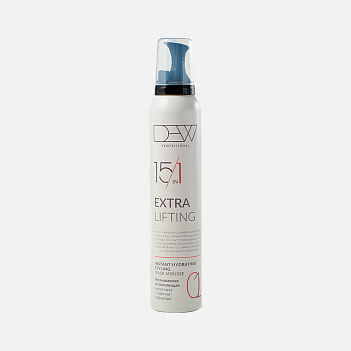 DEW PROFESSIONAL EXTRA LIFTING 15 в 1, несмываемая увлажняющая маска мусс с лифтинг-эффектом, 200мл