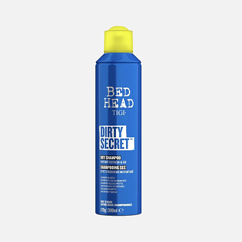 TIGI BED HEAD DIRTY SECRET, сухой шампунь для очищения и объема волос, 300 мл