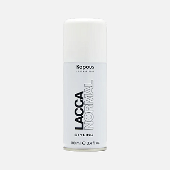 KAPOUS STUDIO PROFESSIONAL, аэрозольный лак для волос нормальной фиксации, 100 мл