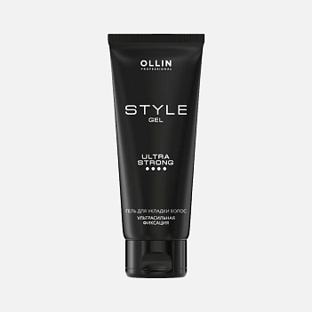 OLLIN STYLE, гель для укладки ультрасильной фиксации, 200 мл