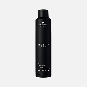 SCHWARZKOPF PROFESSIONAL OSiS+ SESSION LABEL №3, аэрозольный лак для волос, сильная фиксация, 500 мл