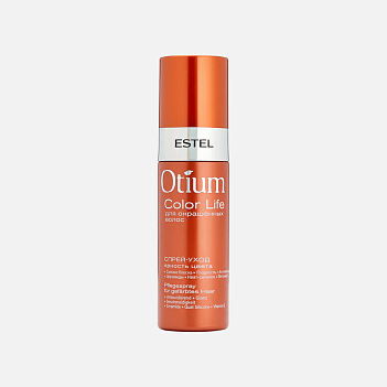 ESTEL OTIUM COLOR LIFE, Спрей-термозащита для волос Яркость цвета , 200 мл