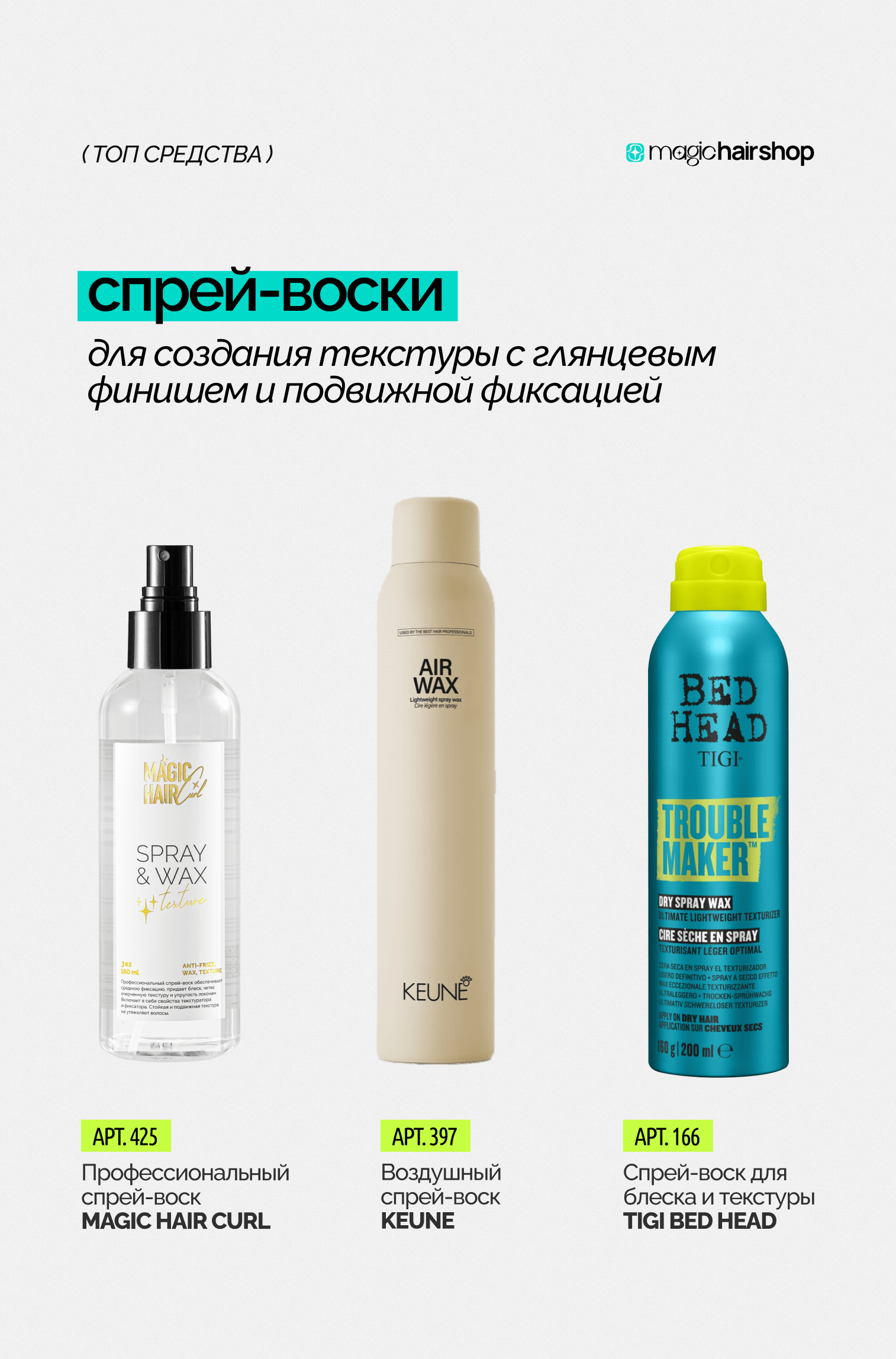 Спрей-воски