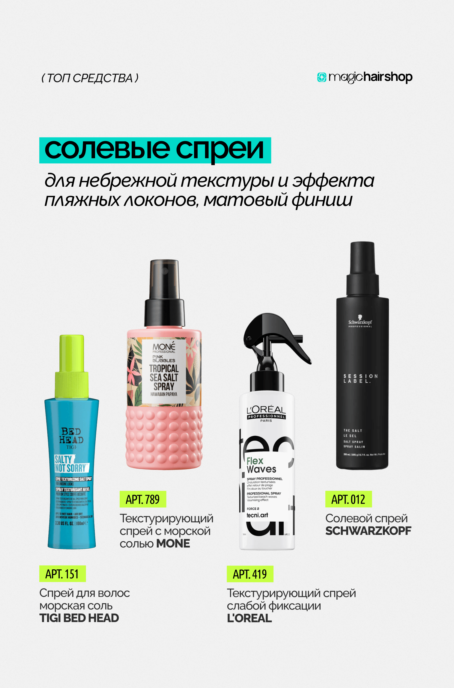 Солевые спреи