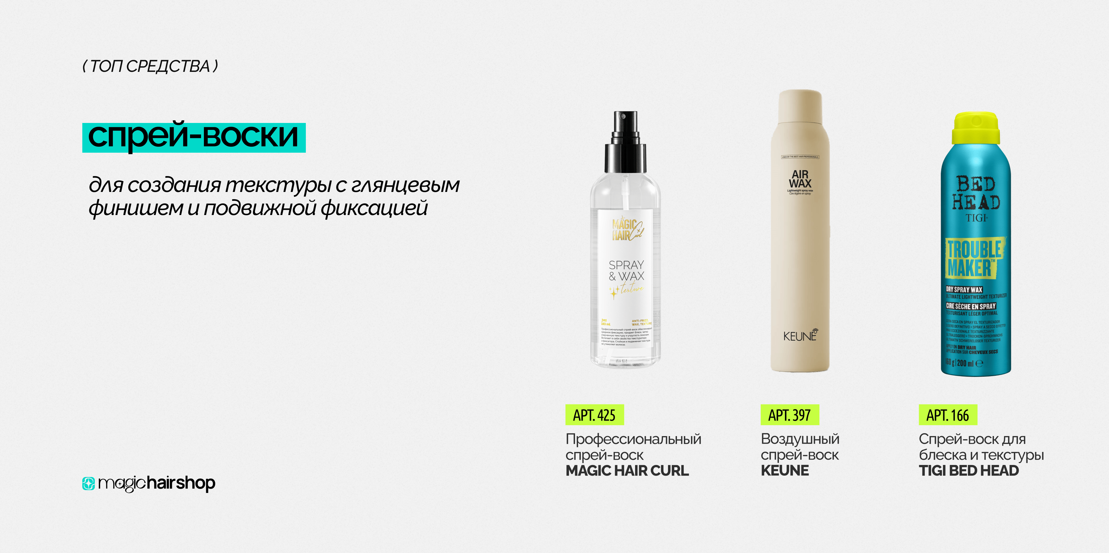 Спрей-воски
